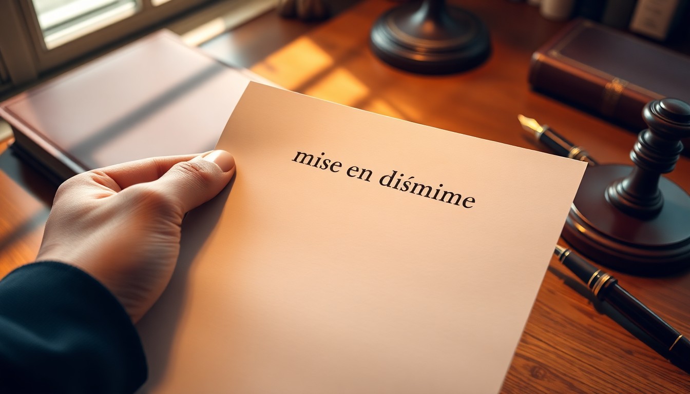 Mise en demeure : un outil clé pour résoudre un conflit à l'amiable